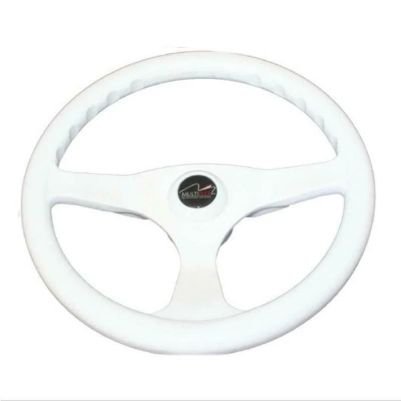 Boat Steering Wheel 3 Spoke 340mm Sports Wheel for Multiflex Alpha Marine