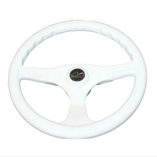 Boat Steering Wheel 3 Spoke 340mm Sports Wheel for Multiflex Alpha Marine