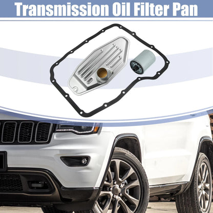 1 Set 45RFE Transmission Filter Oil Pan Gasket Kit for Dodge Durango