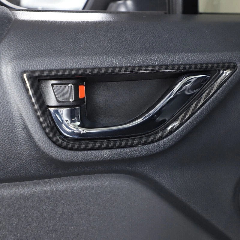 Carbon Fiber Door Handle Bowl Covers for Toyota GR86 Subaru BRZ (2022-2023)