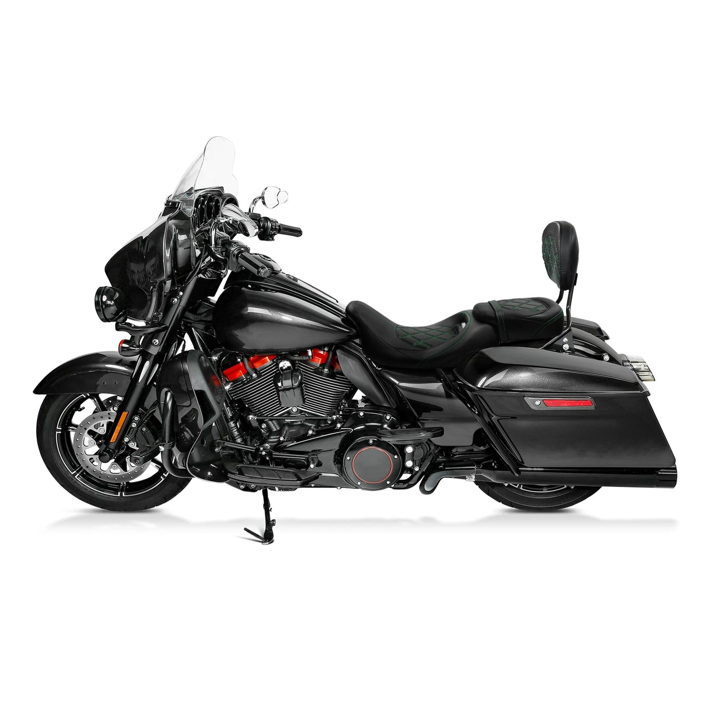 Sissy Bar Backrest Pad for Harley Touring CVO Road King Glide