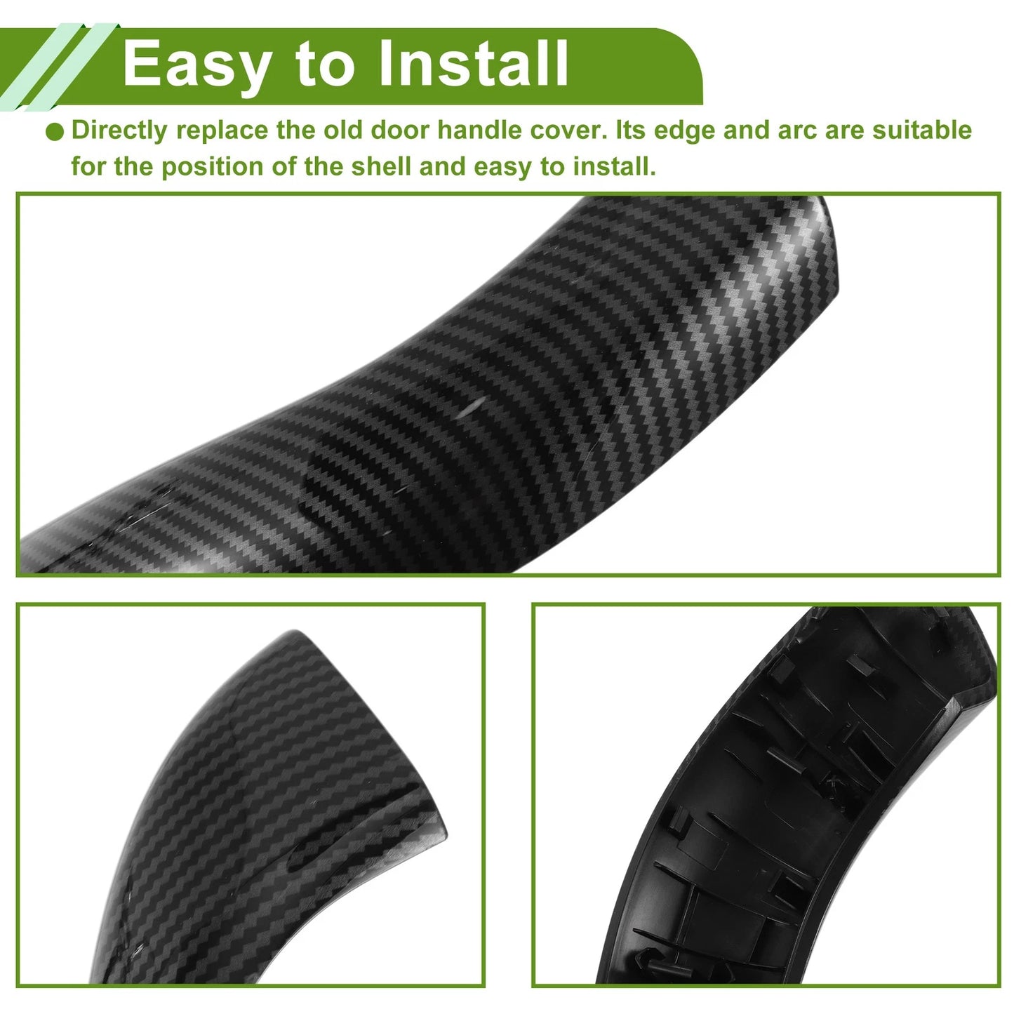 Door Panel Handle Pull Trim Cover for BMW X1 X2 (2016-2020)
