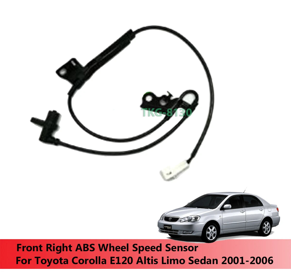 ABS Wheel Speed Sensor for Toyota Corolla E12 (2001-2006)