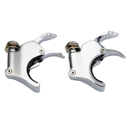 49mm Chrome Windshield Clamps for Harley V Rod VROD, Sportster XL1200X (02-10)