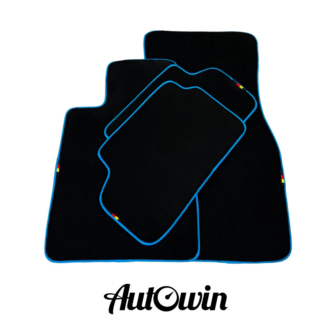 AutoWin Black Floor Mats for BMW 1 Series M Coupe (2011)