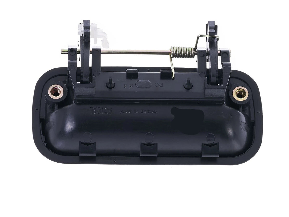 Rear Left Outer Door Handle Gloss Black Lever for Toyota Hilux (1988–1997)