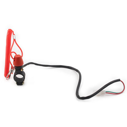 Engine Stop Kill Switch Safety Tether Lanyard for Pit Dirt Quad Bike Motor