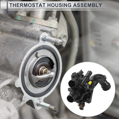 Engine Coolant Thermostat Housing for Peugeot 208 308 3008 (2007-2019)