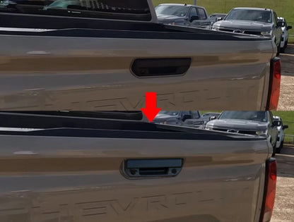 ABS Rear Door Tailgate Handle Cover Trim for Chevrolet Colorado (2023-2025)