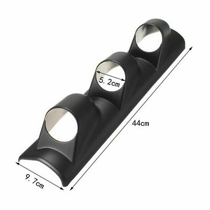 52mm Triple Hole Gauge Pillar Pod Mount Holder for Universal Dashboard AU Ship
