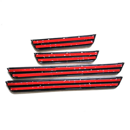 4 Pcs Stainless Door Sill Scuff Plate Covers for Haval JOLION (2021-2022)
