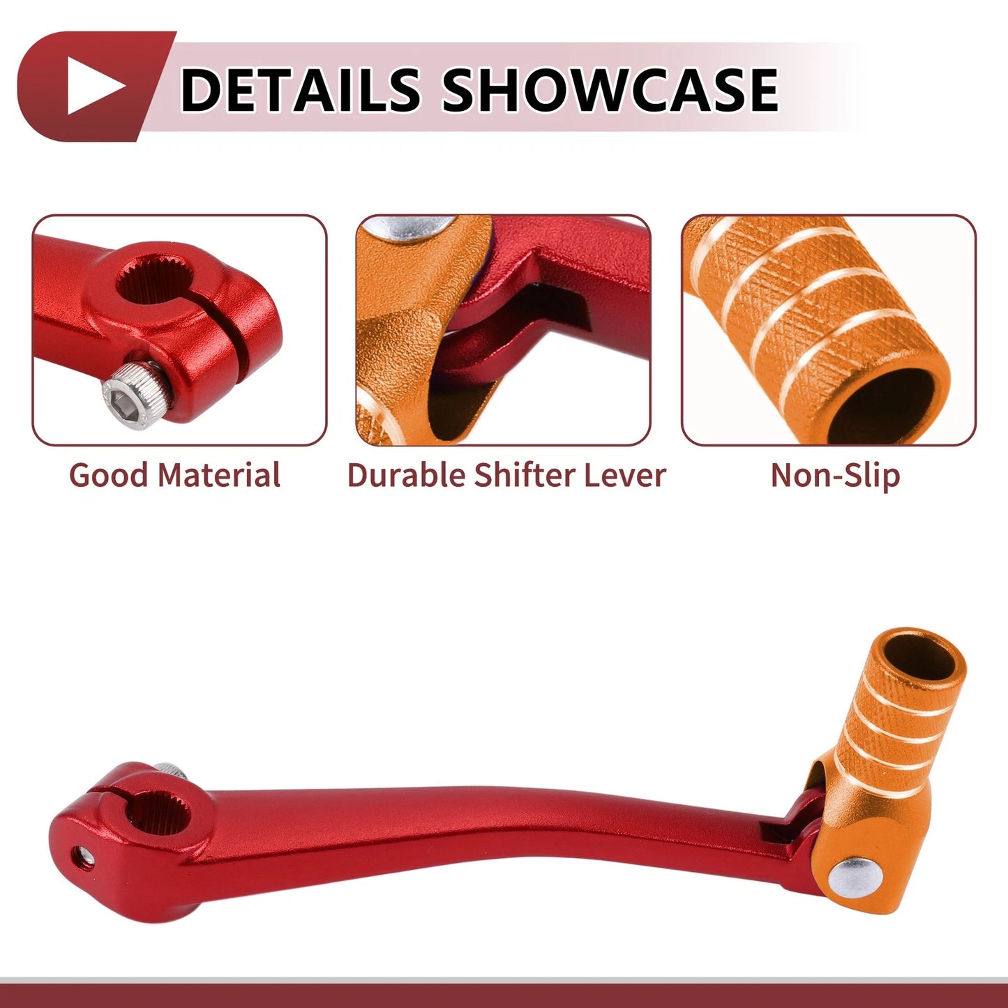 Shifter Lever / Folding / Gear for Bosuer 125