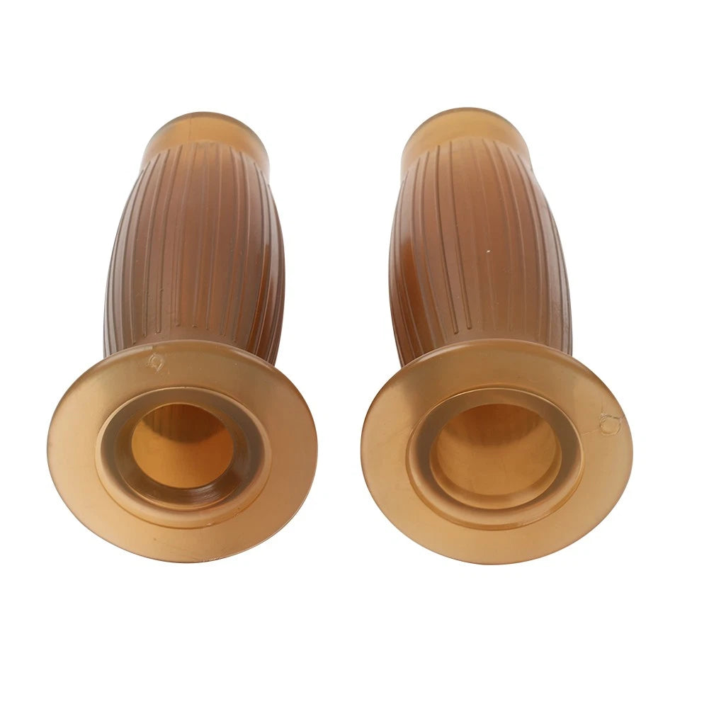 Universal 7/8" Easy-Hold Handle Bar Grips for Vintage Motorcycle