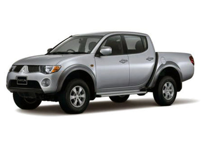 LED Chrome Mirror Covers V.3 for Mitsubishi L200 Triton (2006-2014)