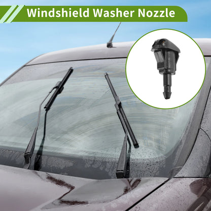 Windshield Washer Nozzle & Hose Connector for Toyota
