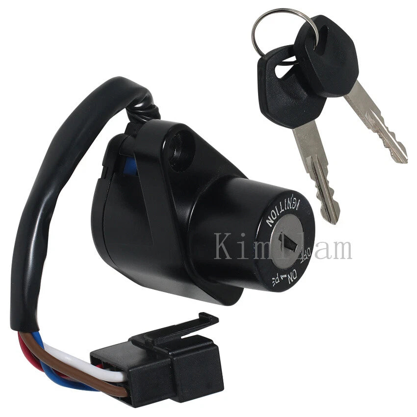 Ignition Key Switch Lock Set for Kawasaki VN400 VN800 Vulcan (1995-2005)