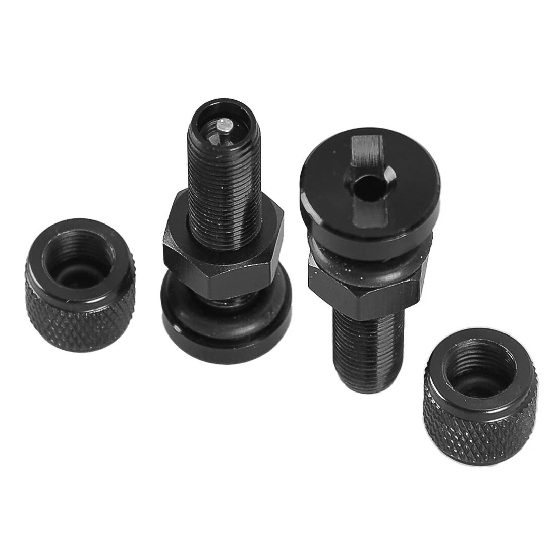 4Pcs Tubeless Wheel Tire Valve Stem Caps for Motorcycle Scooter Bike