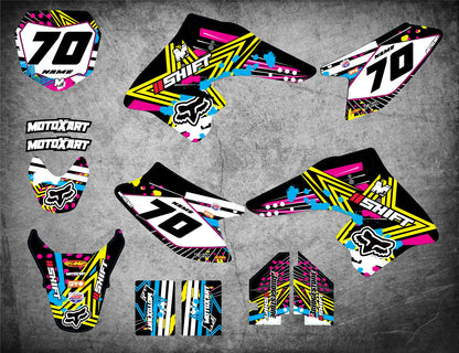 Custom Graphics Full Kit for Suzuki DRZ 70 (All Years)