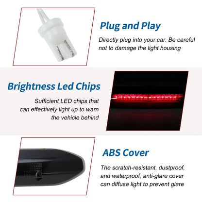 Black LED Third Brake Light for Land Rover Freelander 2 (2006-2014)