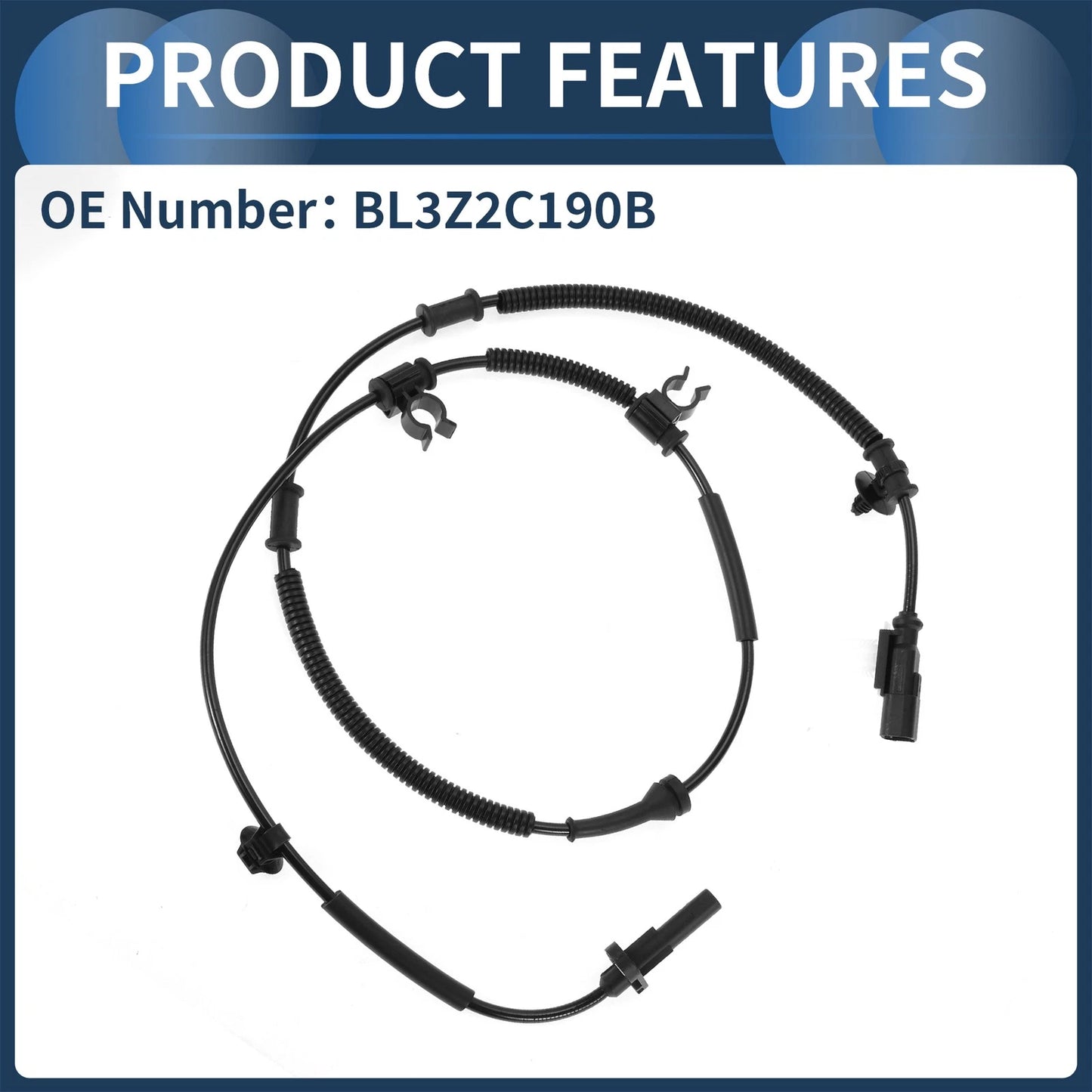 ABS Wheel Speed Sensor for Ford F-150 (2011-2014) Rear Left