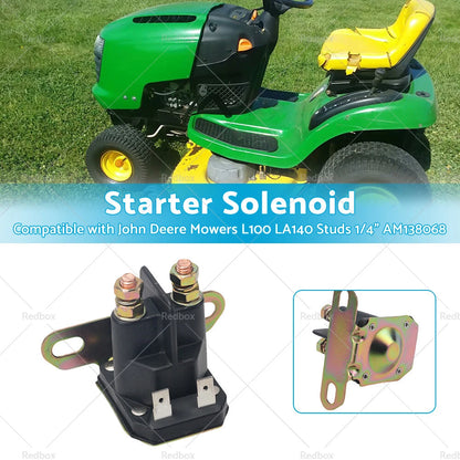 Starter Solenoid for John Deere L100 LA140 Mowers (2001-2010)