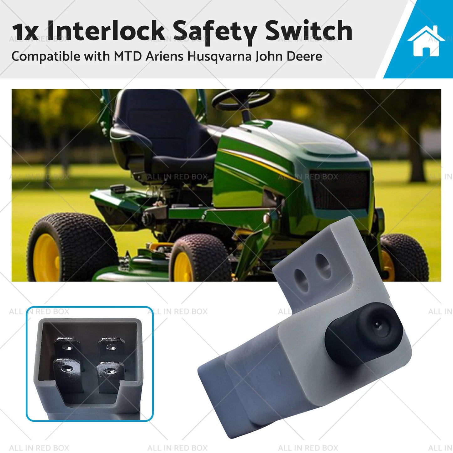 Safety Switch Interlock for MTD Ariens Husqvarna John Deere Mowers