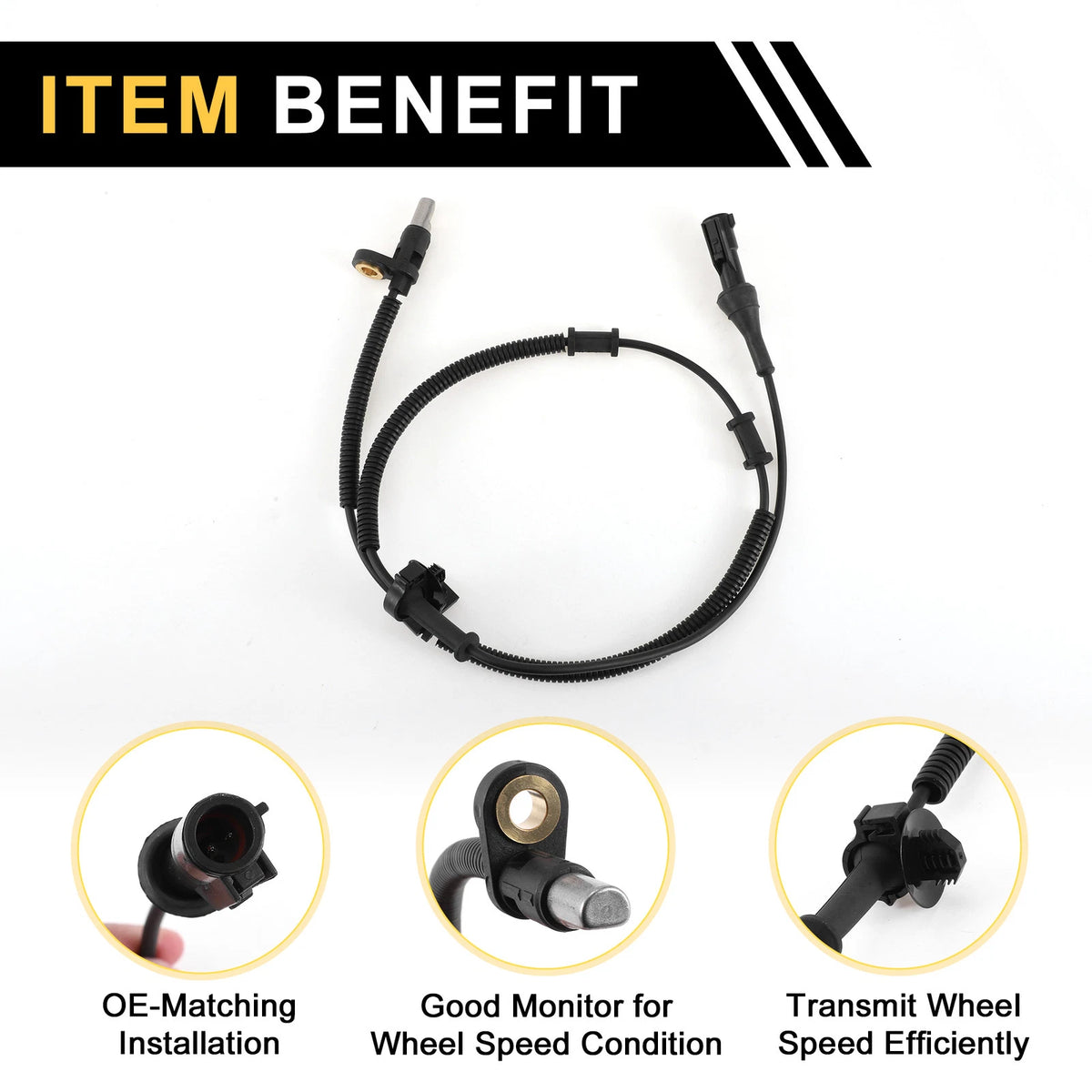 ABS Wheel Speed Sensor for Ford F-250 F-350 Super Duty (2005-2007)