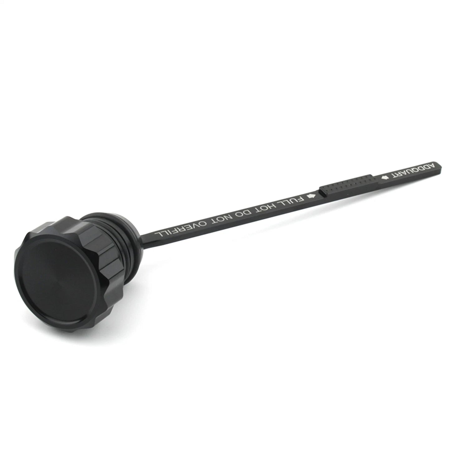 1x Black Peaked Oil Tank Dipstick for Harley Electra Glide (2000-2023)