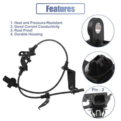 Front Right ABS Wheel Speed Sensor for Honda Accord