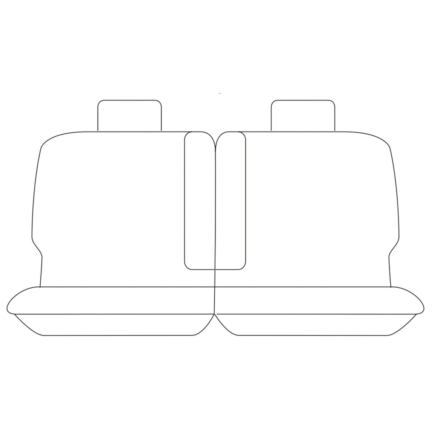 Tailor Made Black Neoprene Car Seat Covers for Nissan Patrol GU Wagon
