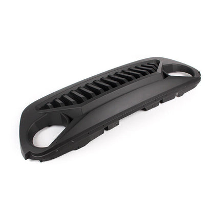 Front Upper Bumper Mesh Grille for Jeep Wrangler JL 2/4-Door (2018-2019)