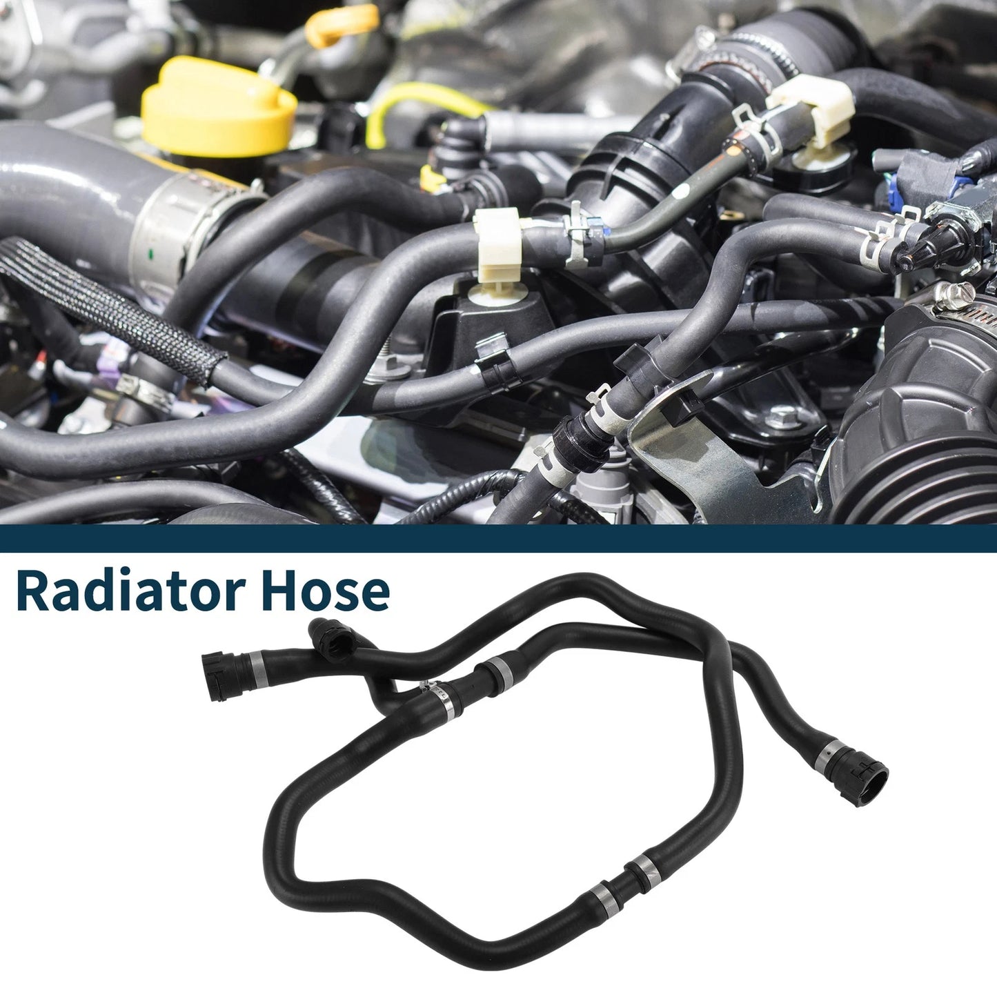 Radiator Hose for BMW 7 Series 2003-2008 Coolant Pipe