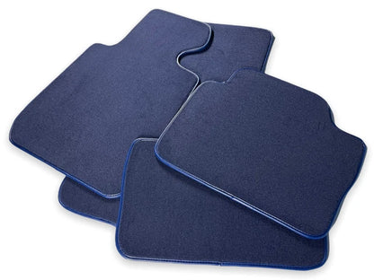 Tailored Dark Blue Floor Mats for All BMW Models (1990-2022)