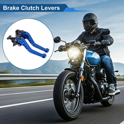 Adjustable Short Brake Clutch Levers / 1 Pair for Kawasaki ZX-10R (2004–2005)