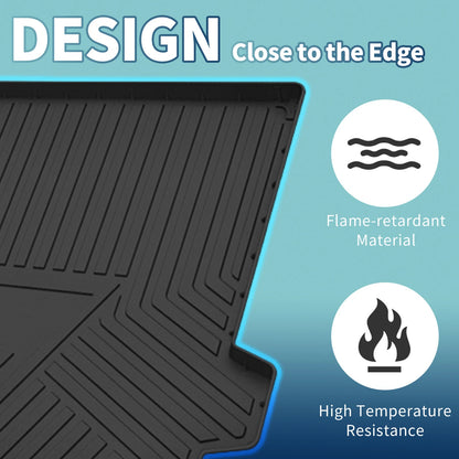 Flat Face Cargo Liner Trunk Mat for BMW X5 (2019-2022) 1 Pc