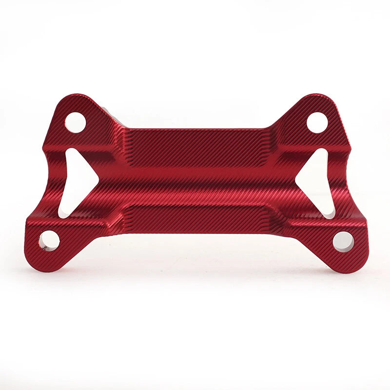 Red Aluminum Handlebar Riser Top Clamp Cover for Ducati DesertX (2022-2024)