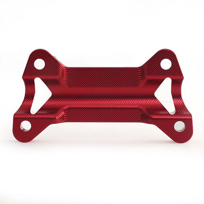 Red Aluminum Handlebar Riser Top Clamp Cover for Ducati DesertX (2022-2024)