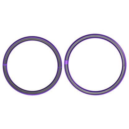 4 Pcs AC Outer Vent Rings Trim Covers for Chevrolet Camaro (2016-2020) Purple
