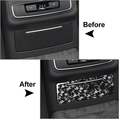 Rear Cigarette Lighter Panel Cover Trim for Audi A4 A5 (2016-2023)