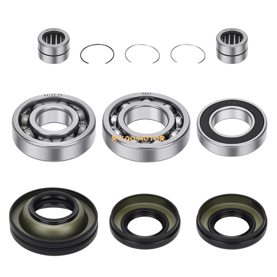 Rear Differential Bearing Seal Kit for Honda Foreman Rubicon 500 (2015–2024)