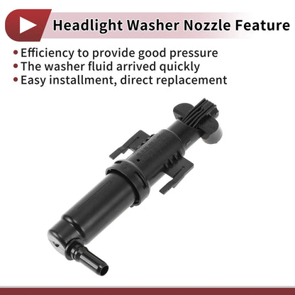 Front Driver Side Headlight Washer Nozzle for BMW 528i (2011-2016)