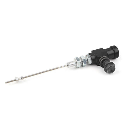 Hydraulic Clutch Cable & Brake Pump Cylinder for Motorcycle - Black