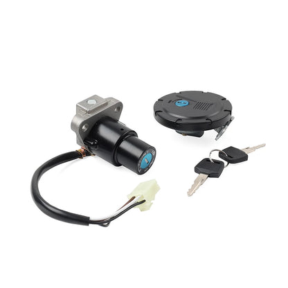 Ignition Switch Fuel Gas Cap Lock Key Set for Kawasaki KLR650 (2008-2018)