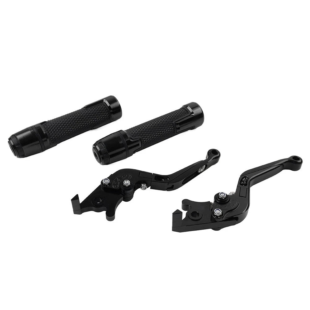 Folding Extendable Brake Clutch Levers & Grips for BMW C650GT C600 (2012-2016)
