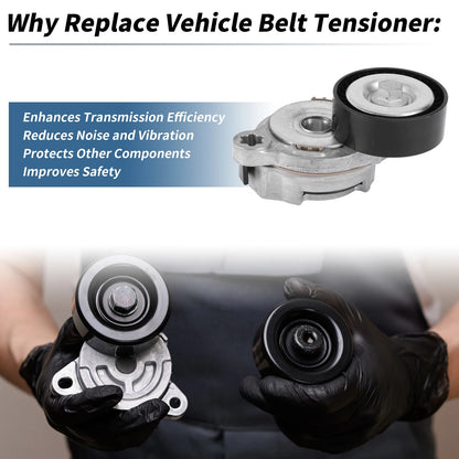 Belt Tensioner for Volvo S60 (2010-2015) 1 Pc Metal