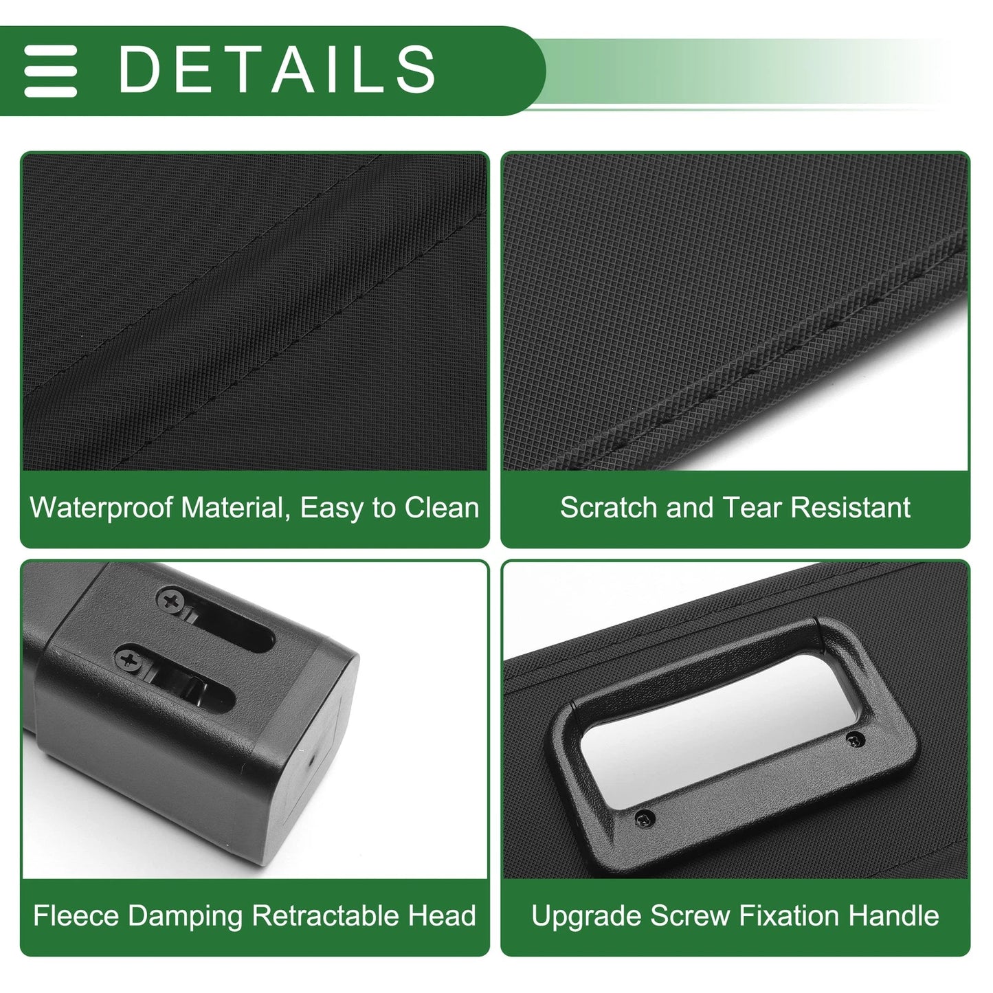 Cargo Cover for Kia EV9 2024-2025 Gloss Black