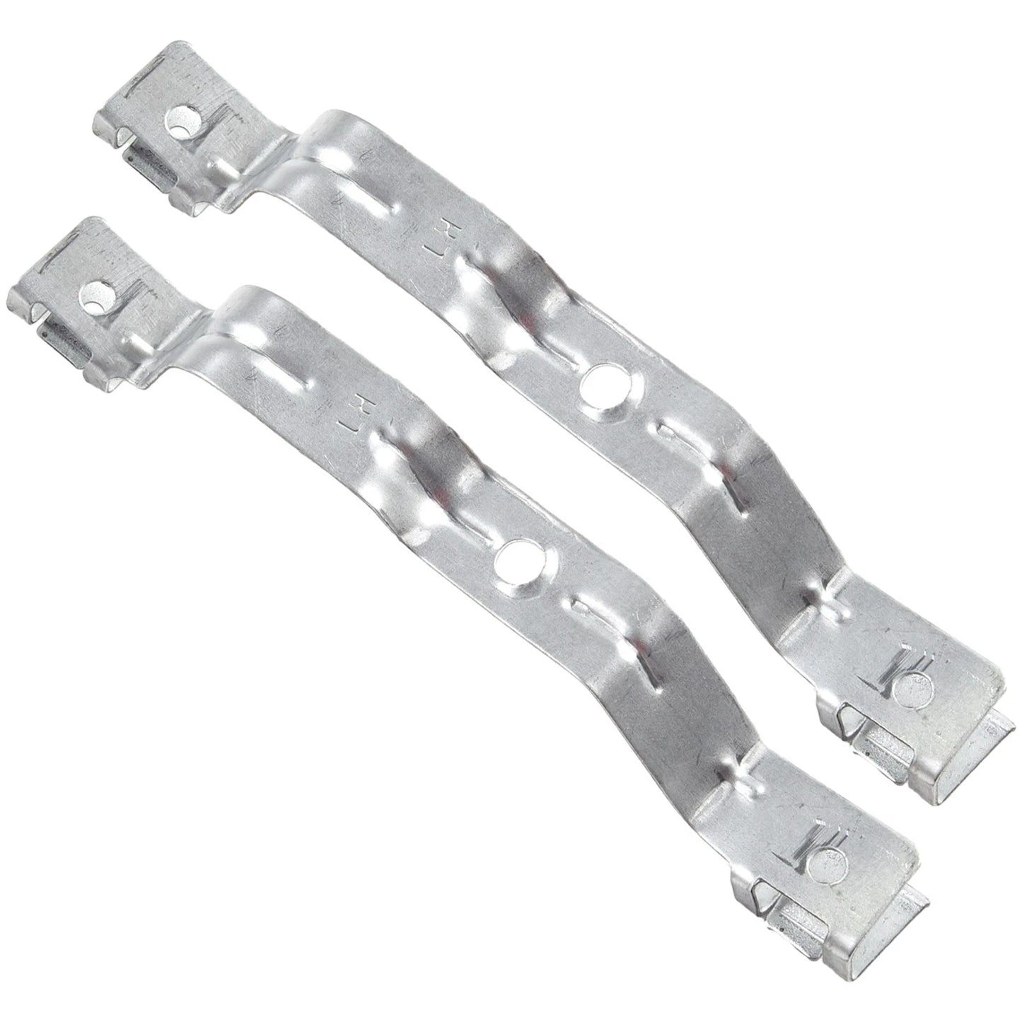 Pair Front Bumper Liner Wheel House Bracket Stiffener