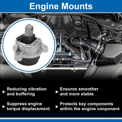 Engine Mount 3.0L for BMW 528i Base (2011)