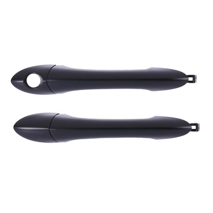 2 x Front Left & Right Outer Door Handles with Keyhole for Hyundai Sonata (10-14)