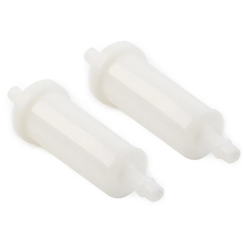 2 x 5/16 Inch Inline Fuel Filters for Mercury Johnson Evinrude (35-816296Q2)
